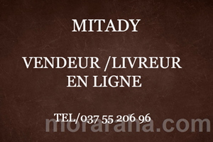 MITADY VENDEUR/LIVREUR EN LIGNE 