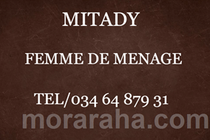 MITADY FEMME DE MENAGE 