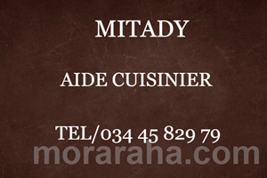 MITADY AIDE CUISINIER 