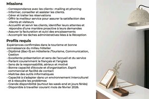 MITADY RECEPTIONNISTE