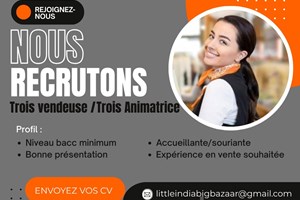 MITADY 3 VENDEUSE/3 ANIMATRICE 