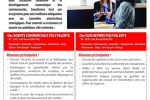 CAISSE D'EPARGNE MITADY AGENTS COMMERCIAUX/GUCHETIERS POLYVALENT