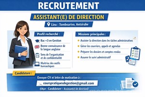 MOTADY ASSISTANTE DE DIRECTION 
