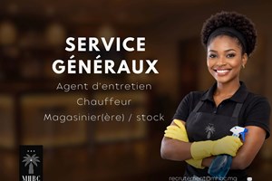 MITADY AGENT D ENTRETIENT/MAGASINIERS/STOCK
