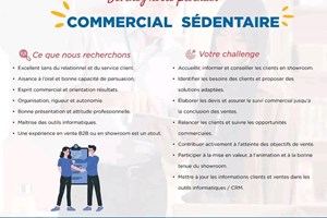 MITADY COMMERCIAL SEDENTAIRE 