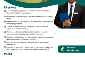 MITADY RECEPTIONNISTE