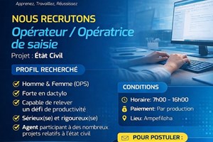 MITADY OPERATEUR DE SAISIE/OPERATRICE DE SAISIE