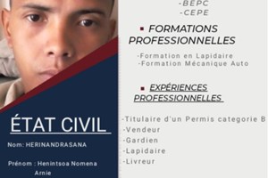 Demande d'emploi chauffeur 