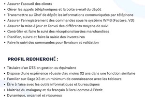 MITADY SECRETAIRE DEPOT 