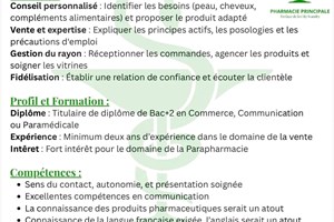 MITADY CONSEILLIERE PARAPHARMACIE