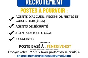 MITADY AGENT D'ACCUEIL/AGENT DE SECURITE/AGENTS DE NETTOYAGE