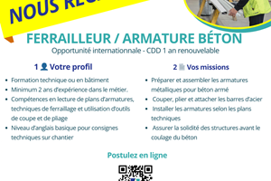 Ferrailleur / Armature Béton