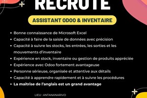 MITADY INVENTAIRE DE STOCK/ASSISTANT