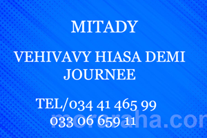MITADY VEHIVAVY HIASA DEMI JOURNEE 