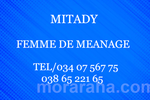 MITADY FEMME DE MENAGE 
