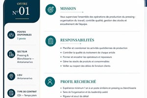 MITADY RESPONSABLE PRODUCTION 